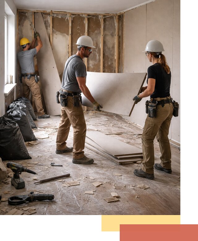 Демонтаж стеновых панелей в Волгодонске быстро и аккуратно