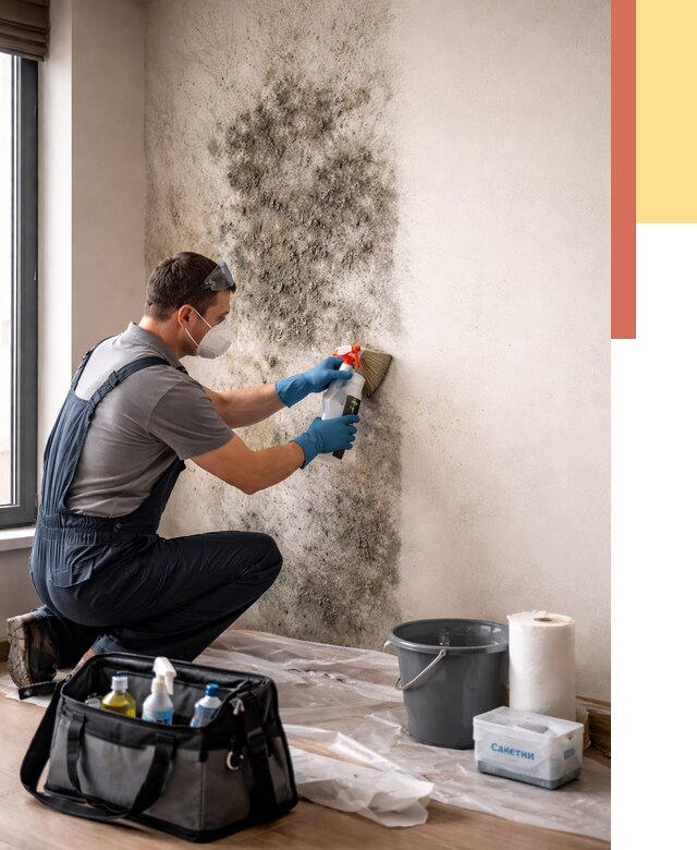 Удаление плесени со стен в Волгодонске от 2353 руб. — быстро и недорого | ОТДЕЛОЧНИК-Вгн