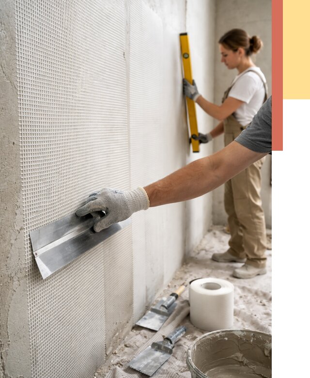 Армирование стен стеклосеткой в Волгодонске от 3502 руб. под ключ | ОТДЕЛОЧНИК-Вгн