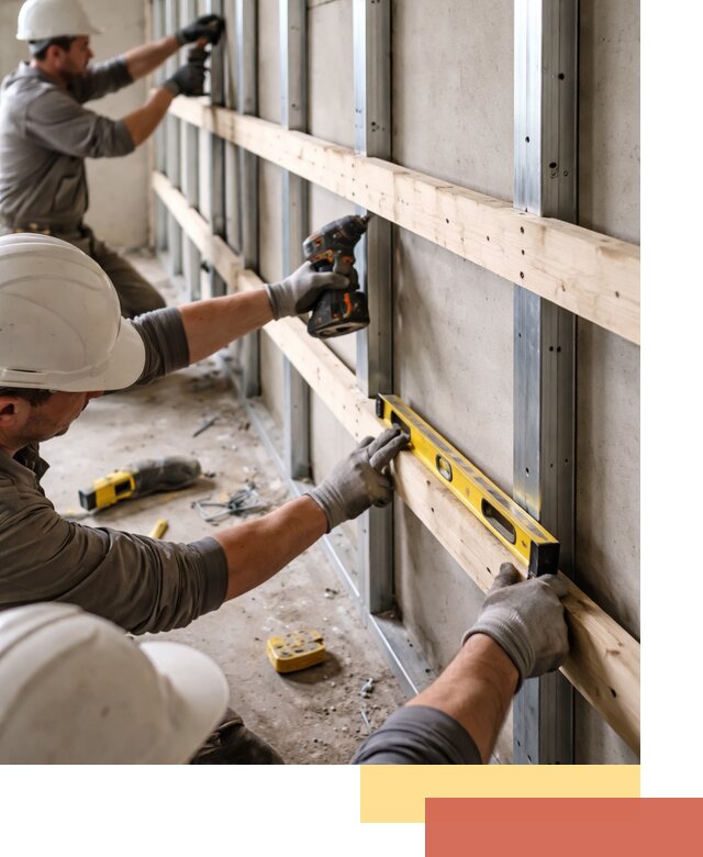 Устройство обрешетки под панели в Волгодонске