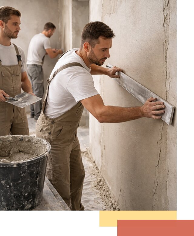 Штукатурка стен без маяков в Волгодонске быстро и качественно