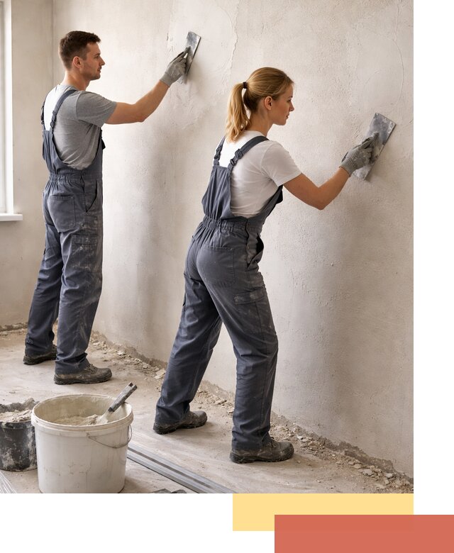 Штукатурка стен под обои в Волгодонске профессионально и быстро