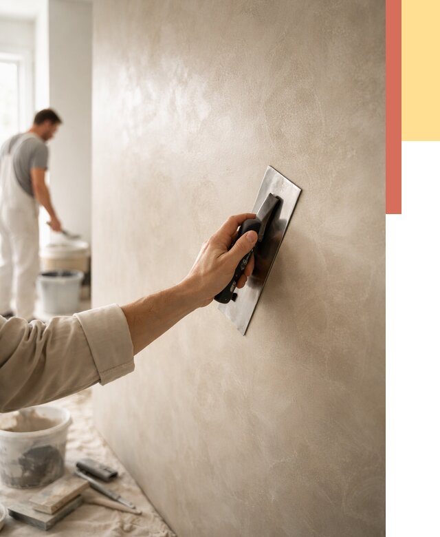 Венецианская штукатурка в Волгодонске от 3830 руб/м² — нанесение стен под ключ | ОТДЕЛОЧНИК-Вгн