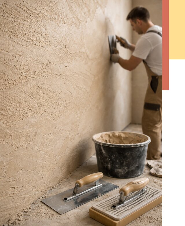 Декоративная штукатурка травертин в Волгодонске от 1970 руб/м2 — качественно и недорого | ОТДЕЛОЧНИК-Вгн