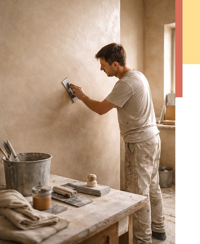 Марокканская штукатурка таделакт в Волгодонске под ключ от 4596 руб. | ОТДЕЛОЧНИК-Вгн