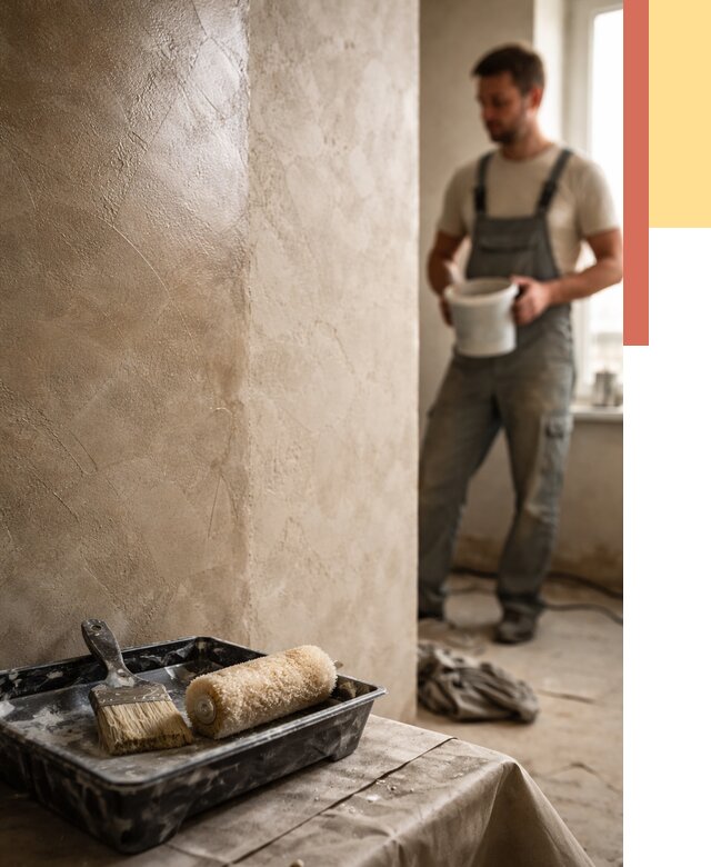 Нанесение воска на штукатурку в Волгодонске от 3830 руб. | Услуги ОТДЕЛОЧНИК-Вгн