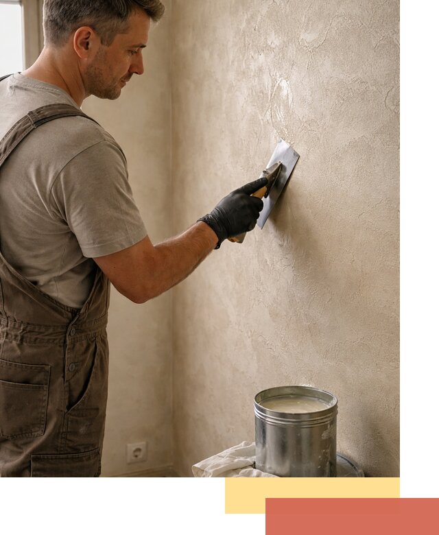 Нанесение воска на штукатурку в Волгодонске для защиты и блеска