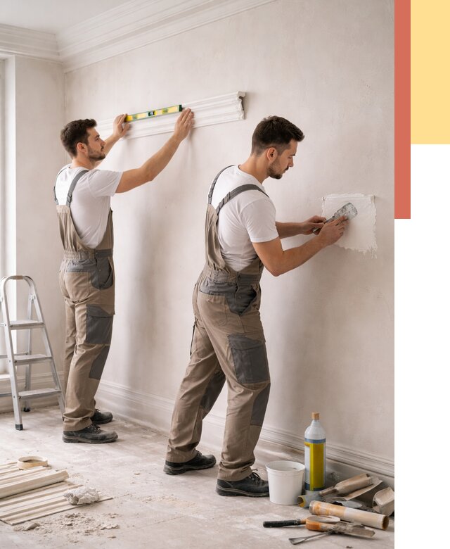 Монтаж лепнины на стены в Волгодонске от 4924 руб. — недорого, быстро | ОТДЕЛОЧНИК-Вгн