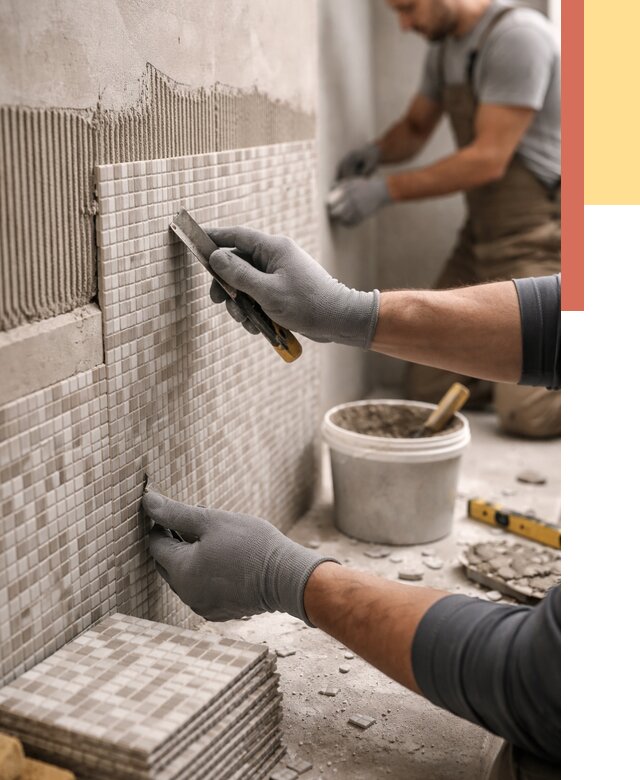 Облицовка стен мозаикой в Волгодонске от 3502 руб/м2 — укладка мозаики на стены | ОТДЕЛОЧНИК-Вгн