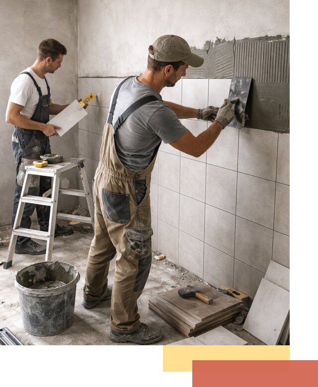 Укладка плитки на стены в Волгодонске профессионально и надежно