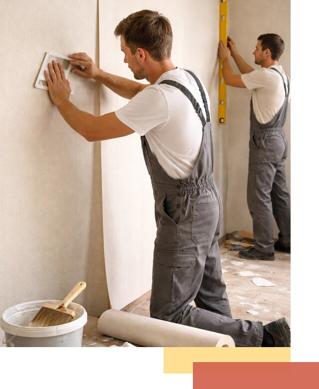 Поклейка бумажных обоев в Волгодонске качественно и недорого