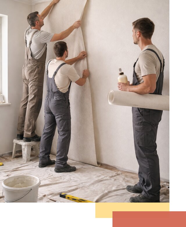 Оклейка стен обоями в Волгодонске — качественно и профессионально