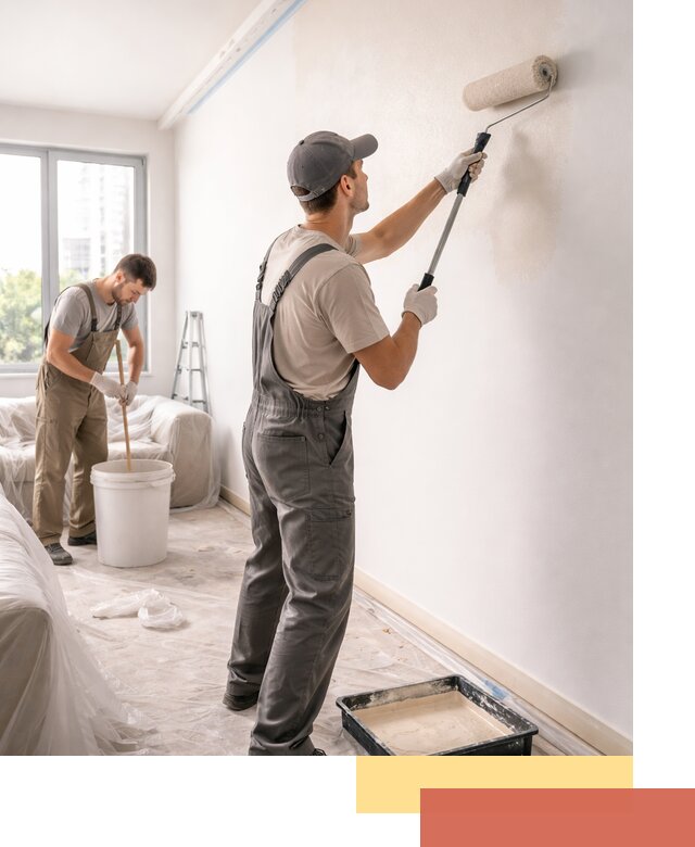 Покраска стен в офисе в Волгодонске — быстрый и качественный ремонт