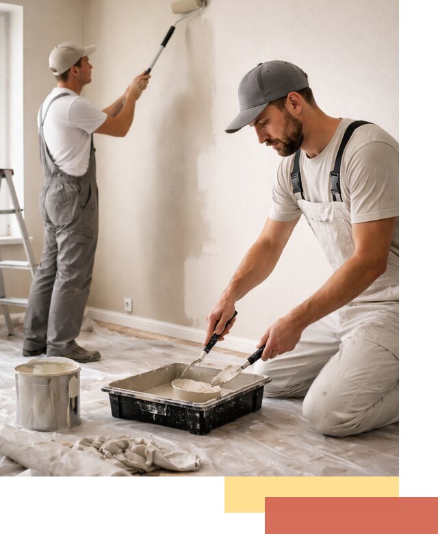 Покраска стен в квартире в Волгодонске — профессионально и аккуратно