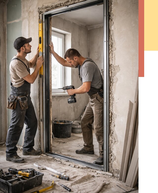 Закладка дверного проема в Волгодонске от 3830 руб. — быстро и недорого | ОТДЕЛОЧНИК-Вгн