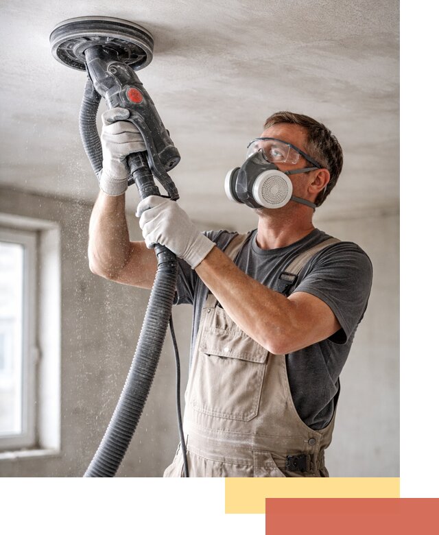 Шлифовка потолка в Волгодонске — качественная подготовка под отделку