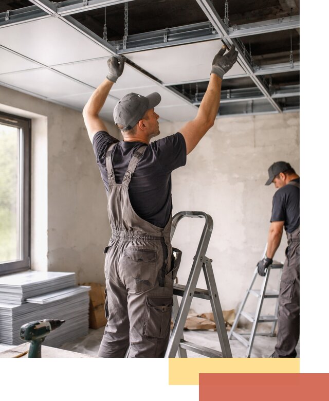 Монтаж кассетного потолка в Волгодонске качественно и быстро