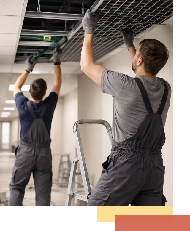 Монтаж потолка Грильято в Волгодонске: установка под ключ качественно