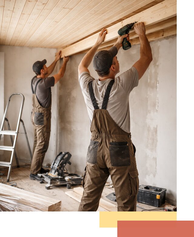 Монтаж потолка из вагонки в Волгодонске профессионально и аккуратно