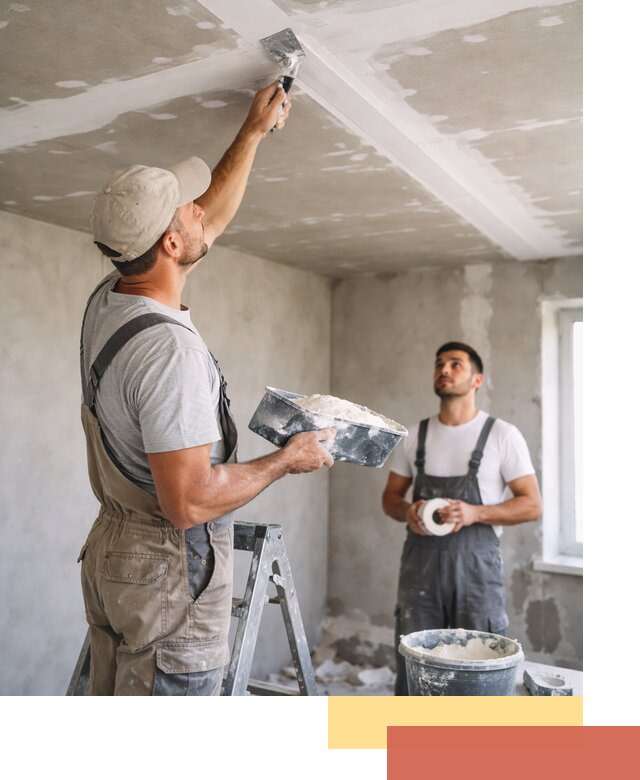 Обработка швов потолка ГКЛ в Волгодонске: качественная заделка и шпатлевка