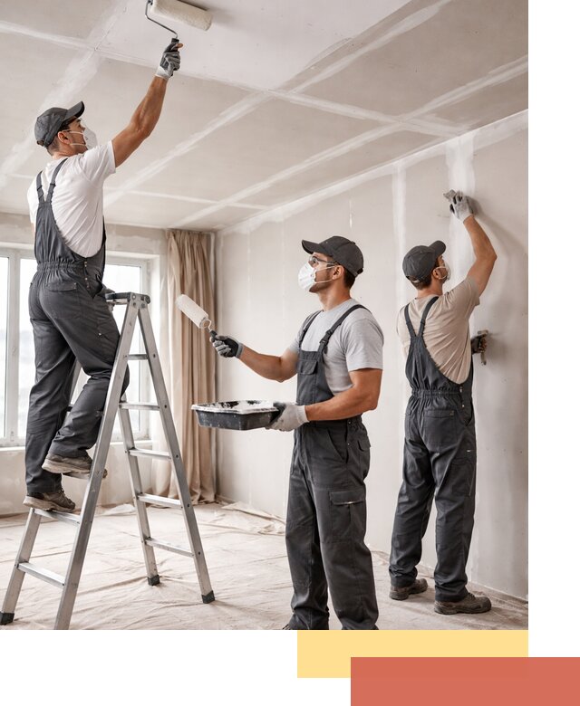 Покраска потолка из гипсокартона в Волгодонске качественно и недорого