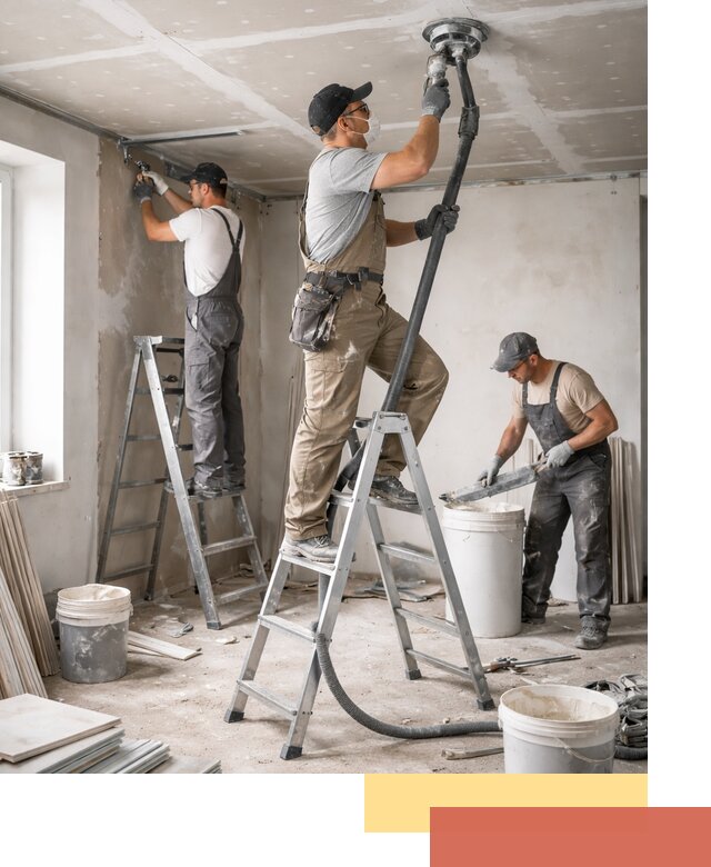 Ремонт потолка из гипсокартона в Волгодонске: быстрый и качественный монтаж