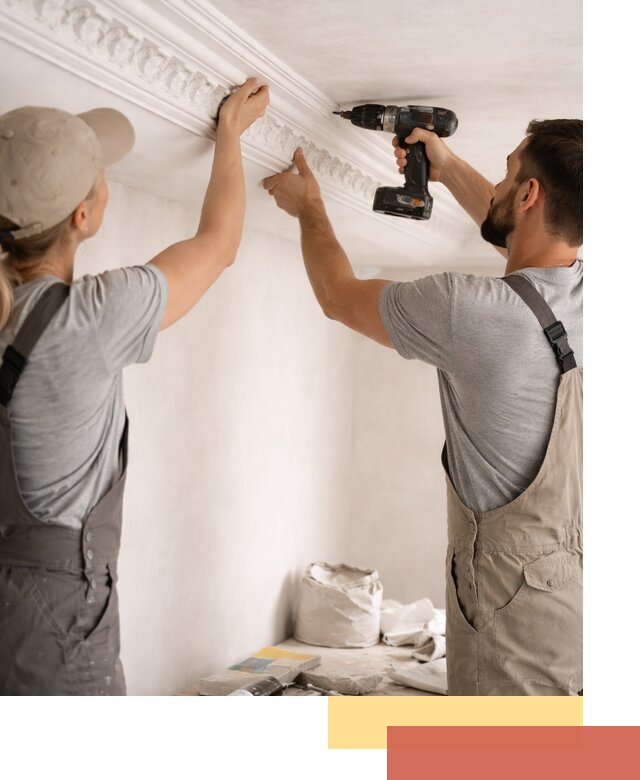 Профессиональный монтаж лепнины на потолок в Волгодонске