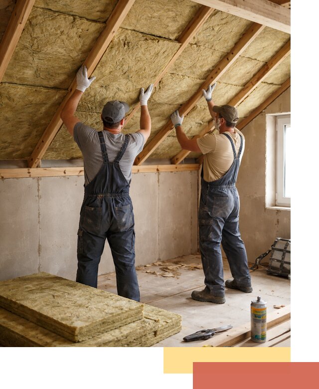 Утепление потолка минеральной ватой в Волгодонске