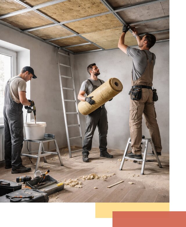 Шумоизоляция потолка в Волгодонске: профессиональный монтаж и отделка