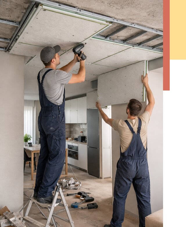 Шумоизоляция потолка панелями зипс в Волгодонске от 2024 руб. под ключ | ОТДЕЛОЧНИК-Вгн